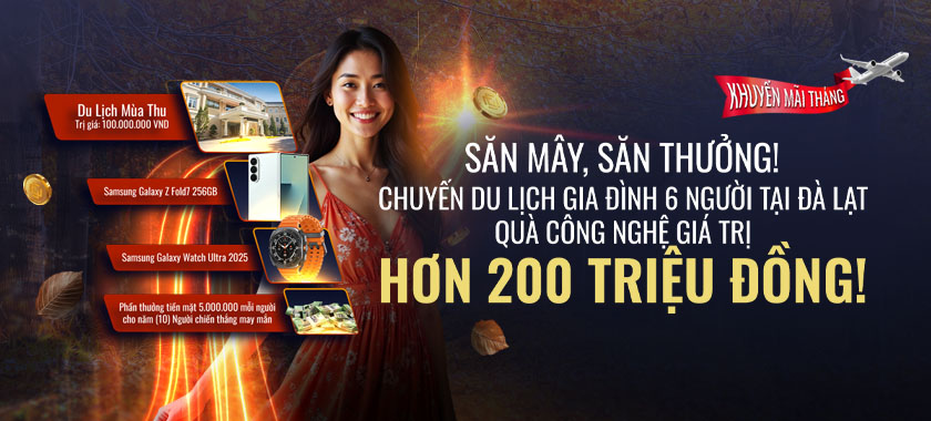 Sắc Thu May Mắn – Du Lịch & Quà Cực Chất!